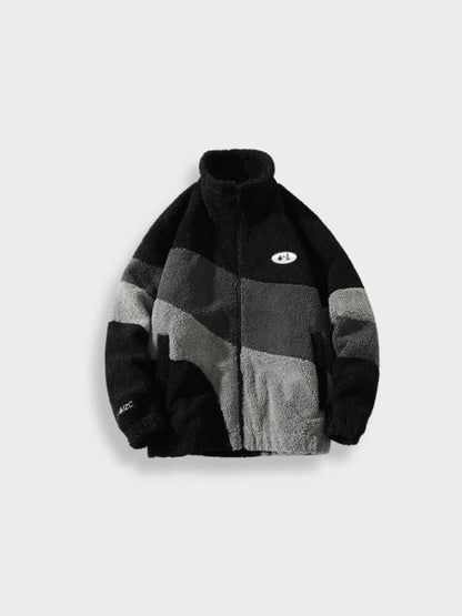 [Compra 1 y llévate 2] Aurex x  Fuzzy Retro Fleece Jacket