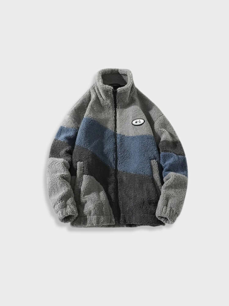 [Compra 1 y llévate 2] Aurex x  Fuzzy Retro Fleece Jacket